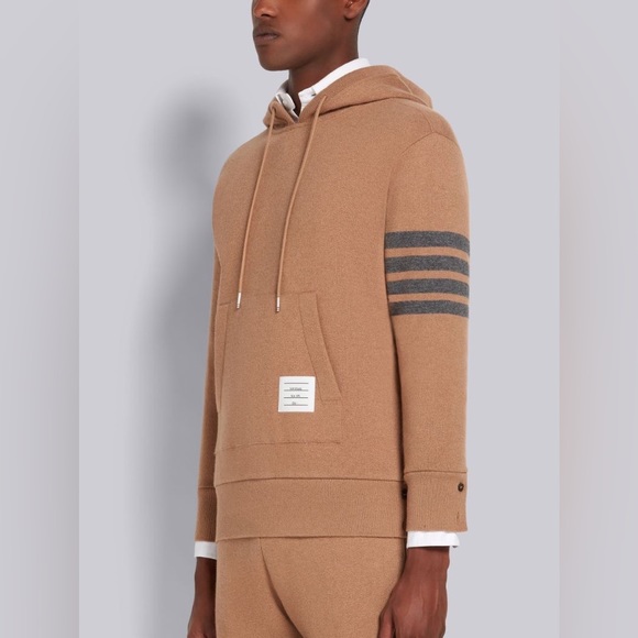 Thom Browne cashmere hoodie - Picture 6 of 12